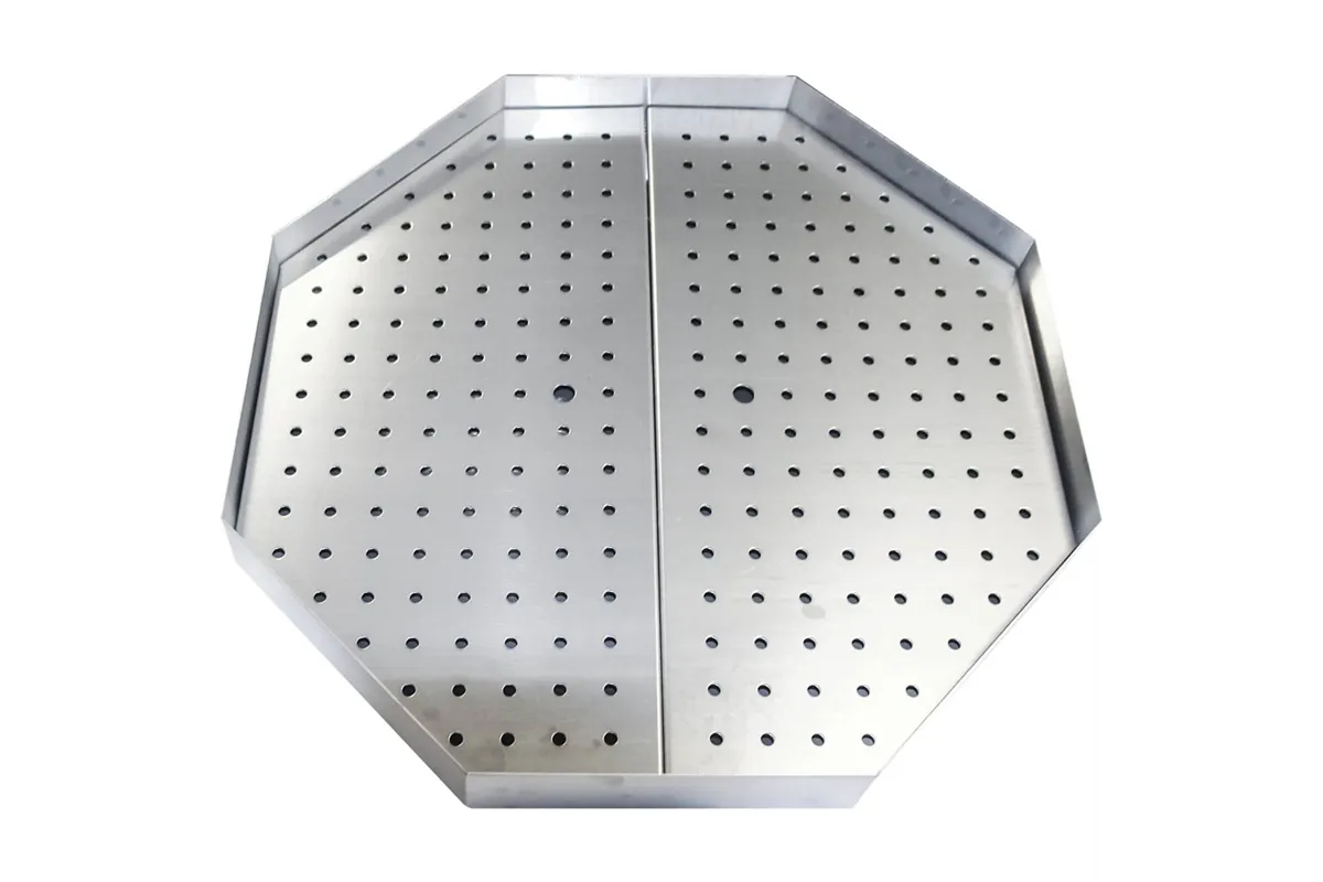 Wanna ociekowa na tłuszcz do gyrosa, kebaba, 650x650x50 mm Potis 777581