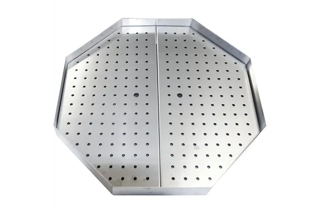 Wanna ociekowa na tłuszcz do gyrosa, kebaba, 650x650x50 mm Potis 777581