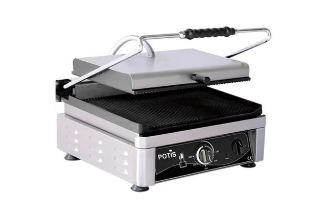 Kontakt grill ryflowany, PK 2745, P 3 kW, U 230 V Potis 777645