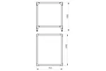 Podstawa pieca 781312 Stalgast 782021