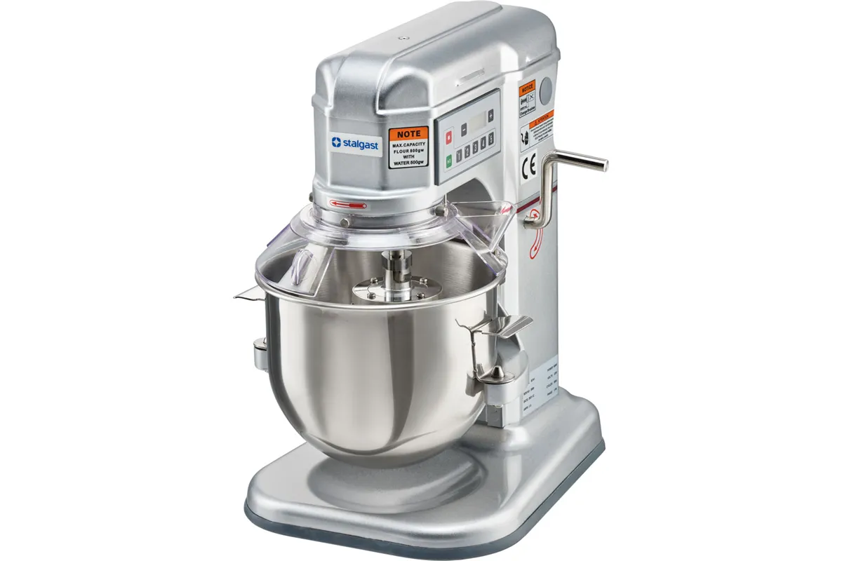 Mikser planetarny, sterowanie automatyczne, V 7 l, P 0.6 kW Stalgast 783070