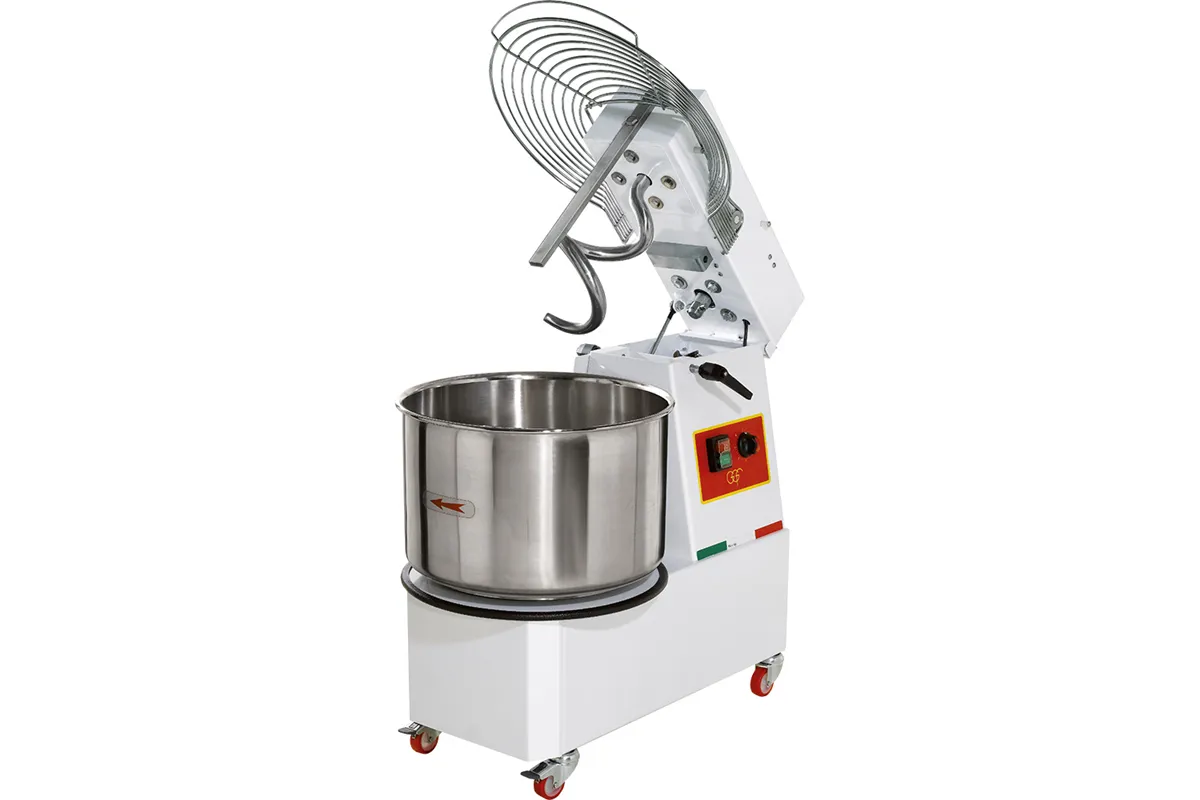 Mikser spiralny z podnoszoną głowicą 22l, 2 prędkości GGF 786402