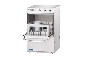 Zmywarko wyparzarka, do szkła, dozownik płynu myjącego, pompa zrzutowa, P 2.77 kW, U 230 V Stalgast 801351