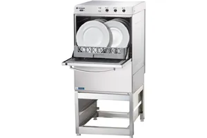 Zmywarko wyparzarka z podstawą, uniwersalna, dozownik płynu myjącego, P 3.4/4.9 kW, U 230/400 V Stalgast 801502
