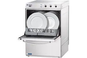 Zmywarko wyparzarka, uniwersalna, dozownik płynu myjącego, pompa zrzutowa, P 3.4/4.9 kW, U 230/400 V Stalgast 801507