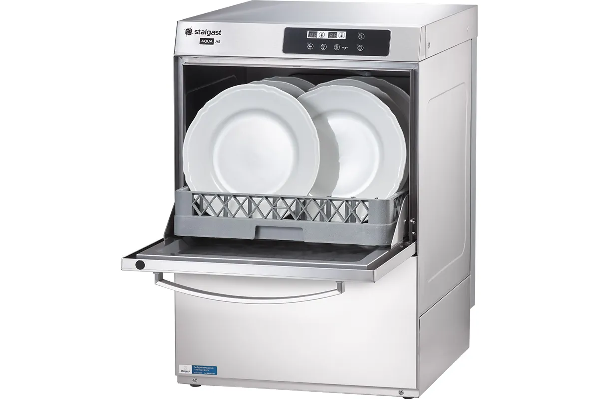 Zmywarko wyparzarka uniwersalna Power Digital, dozownik płynu, pompa zrzutowa, pompa wspomagająca, 6.65kW, 400V Stalgast 801566