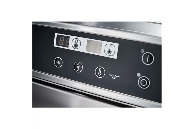 Zmywarko wyparzarka uniwersalna Power Digital, dozownik płynu, pompa zrzutowa, pompa wspomagająca, 6.65kW, 400V Stalgast 801566