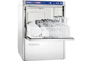 Zmywarka do szkła z dozownikami detergentów, zmiękczaczem i pompą zrzutową, P 3,3 kW Elframo 802441