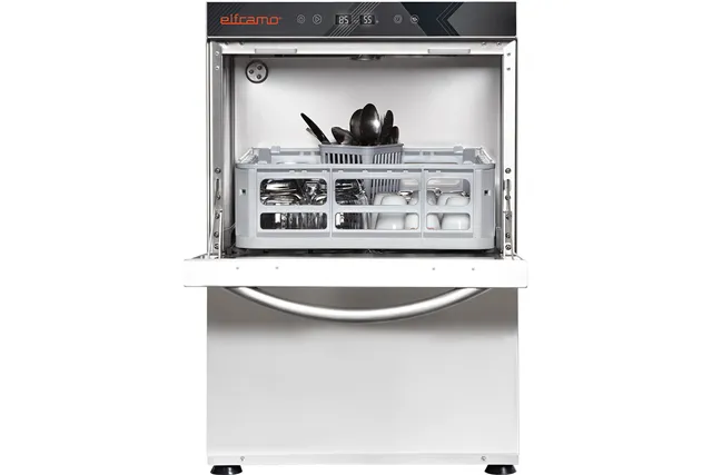 Zmywarka do szkła HERA z dozownikami detergentów, P 3,3 kW Elframo 802446