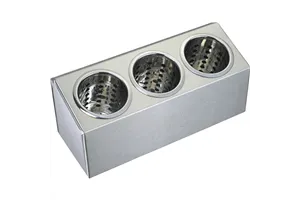 Pojemnik na sztućce - 3 częściowy Stalgast 815300