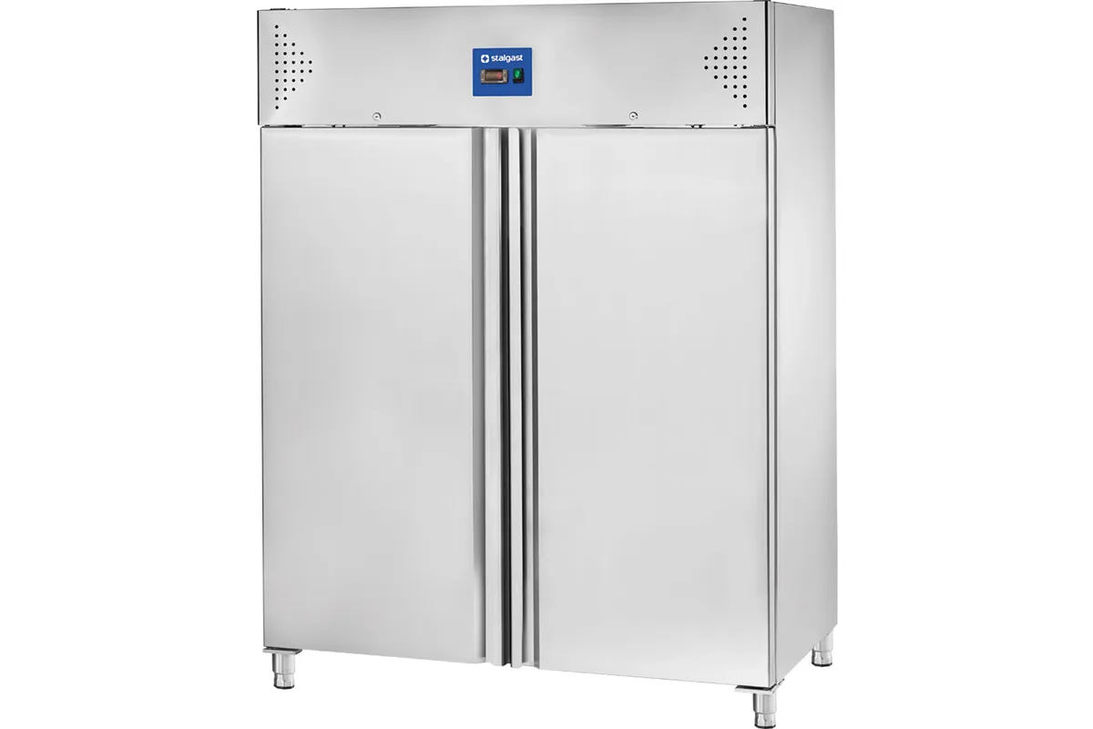 Szafa chłodnicza 2 drzwiowa ze stali nierdzewnej na nóżkach, GN 2/1, V 1300 l Stalgast 830132