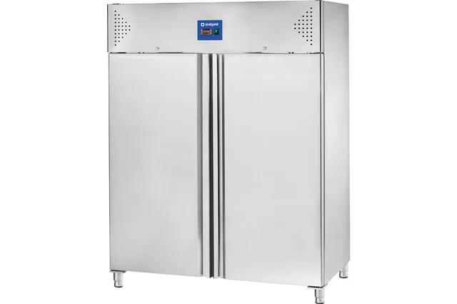 Szafa chłodnicza 2 drzwiowa ze stali nierdzewnej na nóżkach, GN 2/1, V 1300 l Stalgast 830132