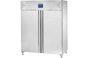 Szafa mroźnicza 2 drzwiowa ze stali nierdzewnej na nóżkach, GN 2/1, V 1300 l Stalgast 830147