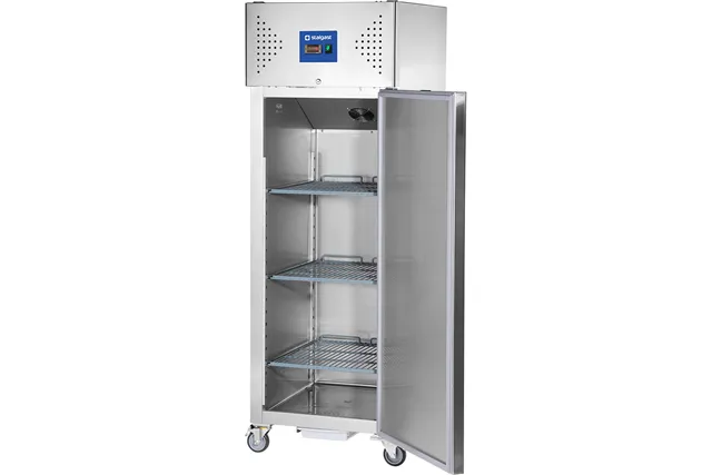 Szafa chłodnicza ze stali nierdzewnej, GN 2/1, V 600 l Stalgast 830590