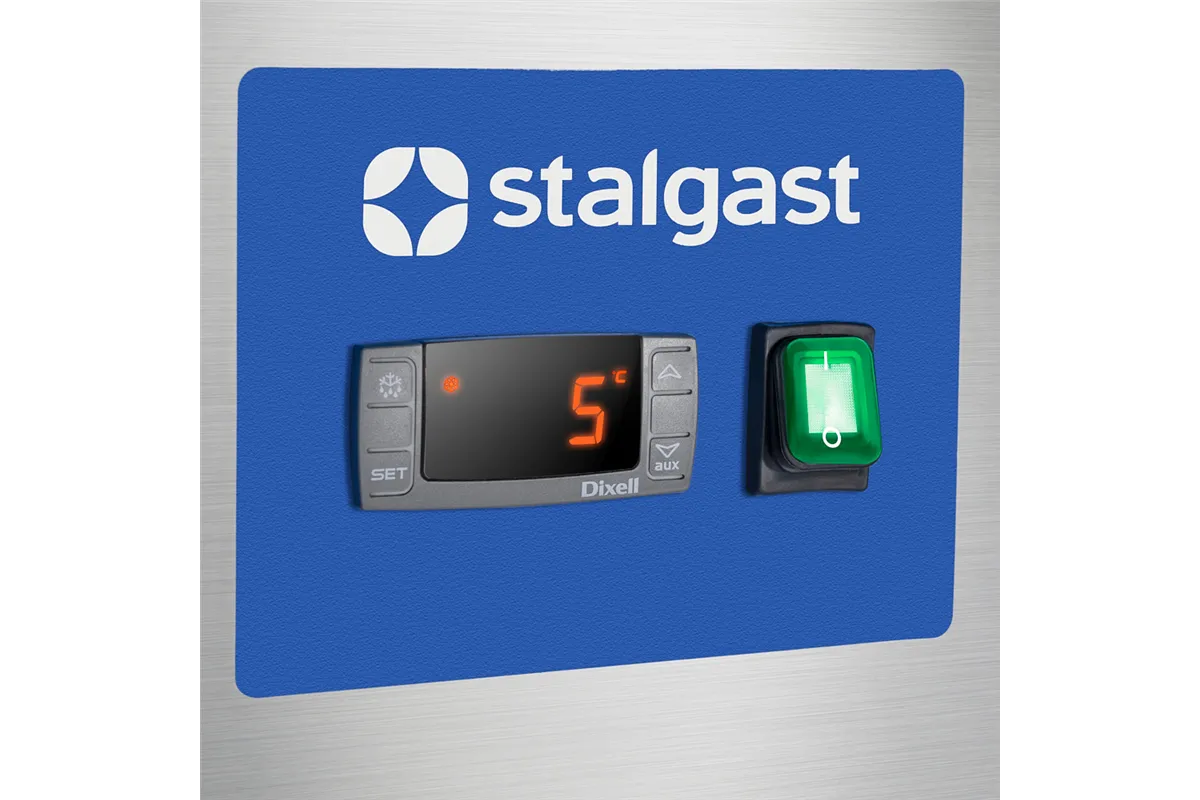 Szafa chłodnicza ze stali nierdzewnej, GN 2/1, V 600 l Stalgast 830590