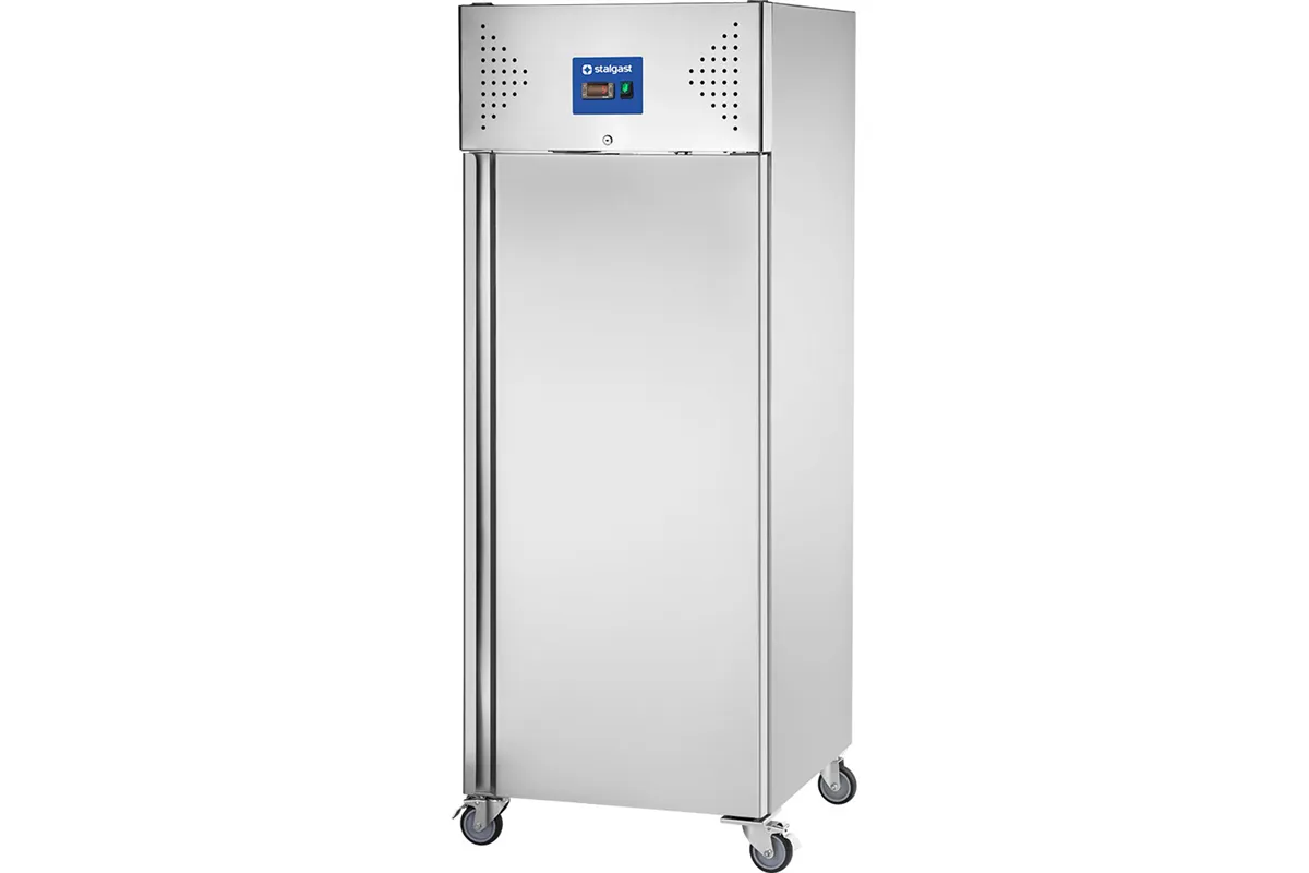 Szafa chłodnicza ze stali nierdzewnej na kółkach, GN 2/1, V 650 l Stalgast 830620