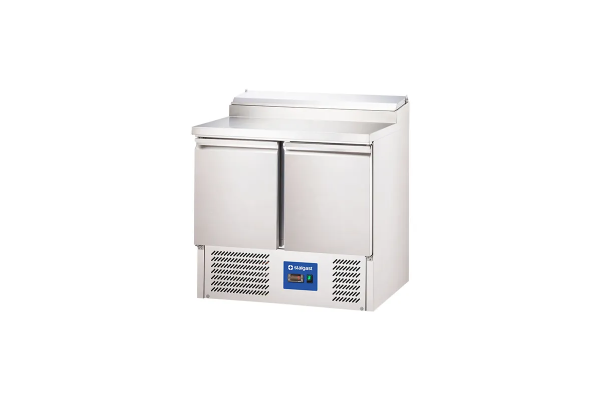 Stół chłodniczy 2 drzwiowy z nadstawą sałatkową, V 240 l Stalgast 832328