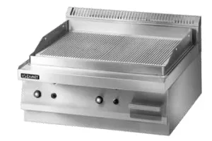 Grill płytowy gazowy (płyta podwójna ryflowana) LGG.620