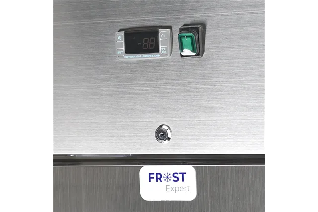 Szafa chłodnicza ze stali nierdzewnej na nóżkach, Frost, GN 2/1, V 460 l Stalgast 835622