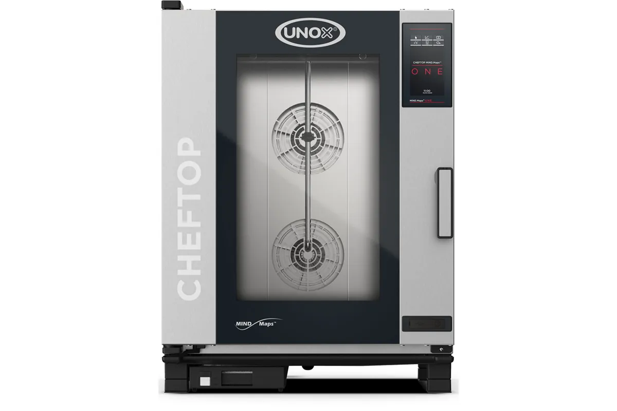 Piec konwekcyjno-parowy, ChefTop Mind.Maps one,10xGN1/1, P 18.5 kW Unox 9001060