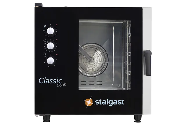 Piec konwekcyjno-parowy, STALGAST ClassicCook, manualny, gazowy, 7xGN1/1, P 14 kW Stalgast 9100046