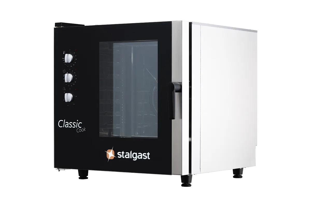 Piec konwekcyjno-parowy, STALGAST ClassicCook, manualny, gazowy, 7xGN1/1, P 14 kW Stalgast 9100046
