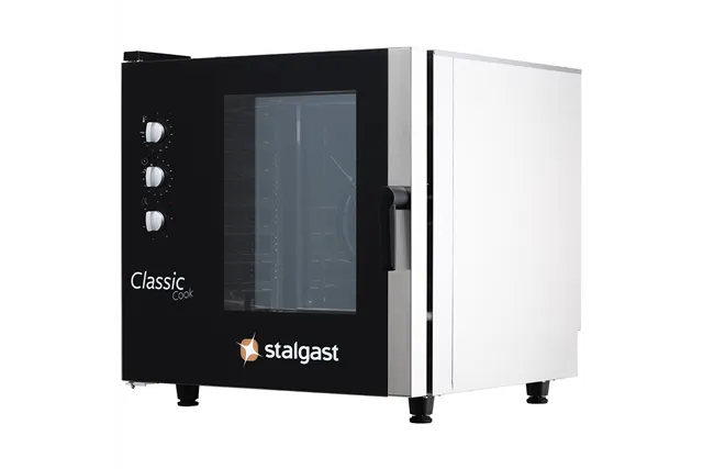 Piec konwekcyjno-parowy, STALGAST ClassicCook, manualny, gazowy, 7xGN1/1, P 14 kW Stalgast 9100046