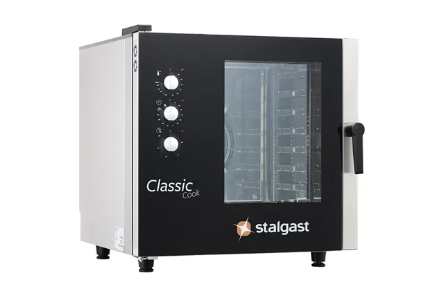 Piec konwekcyjno-parowy, STALGAST ClassicCook, manualny, gazowy, 7xGN1/1, P 14 kW Stalgast 9100046