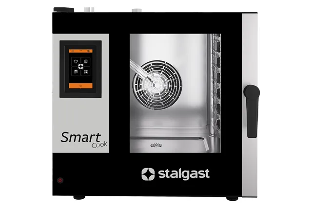 Piec konwekcyjno-parowy, STALGAST SmartCook, dotykowy, gazowy, 7xGN1/1, P 14 kW Stalgast 9100048
