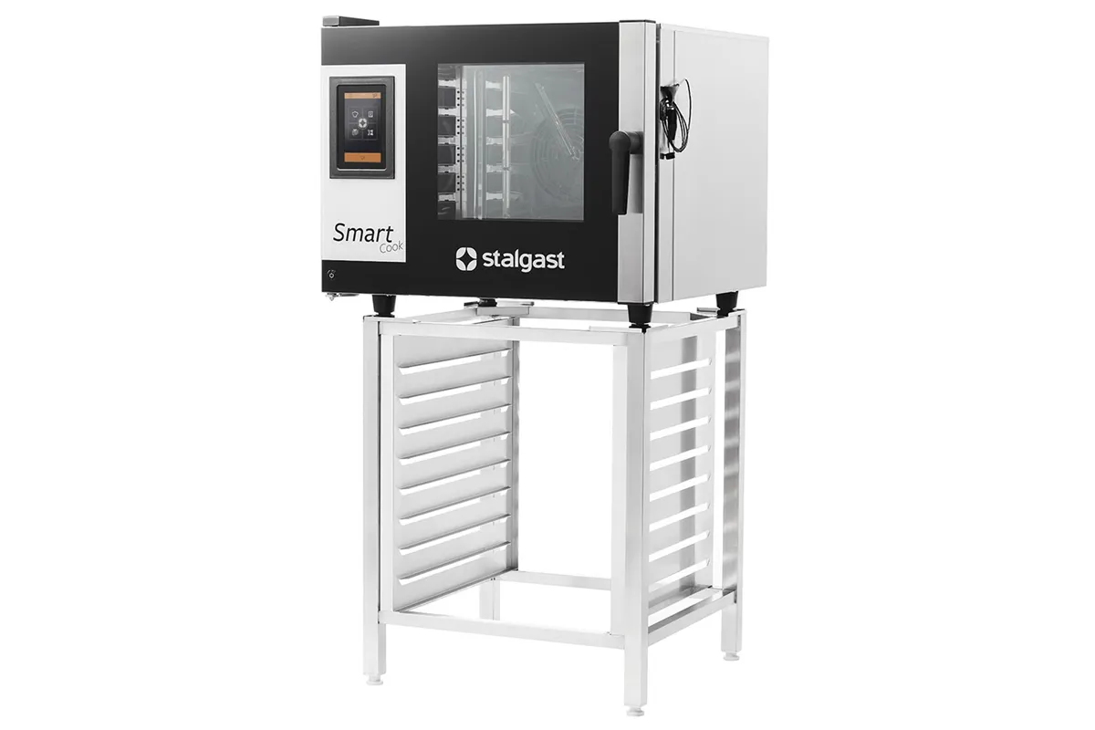 Piec konwekcyjno-parowy, STALGAST SmartCook, dotykowy, gazowy, 7xGN1/1, P 14 kW Stalgast 9100048