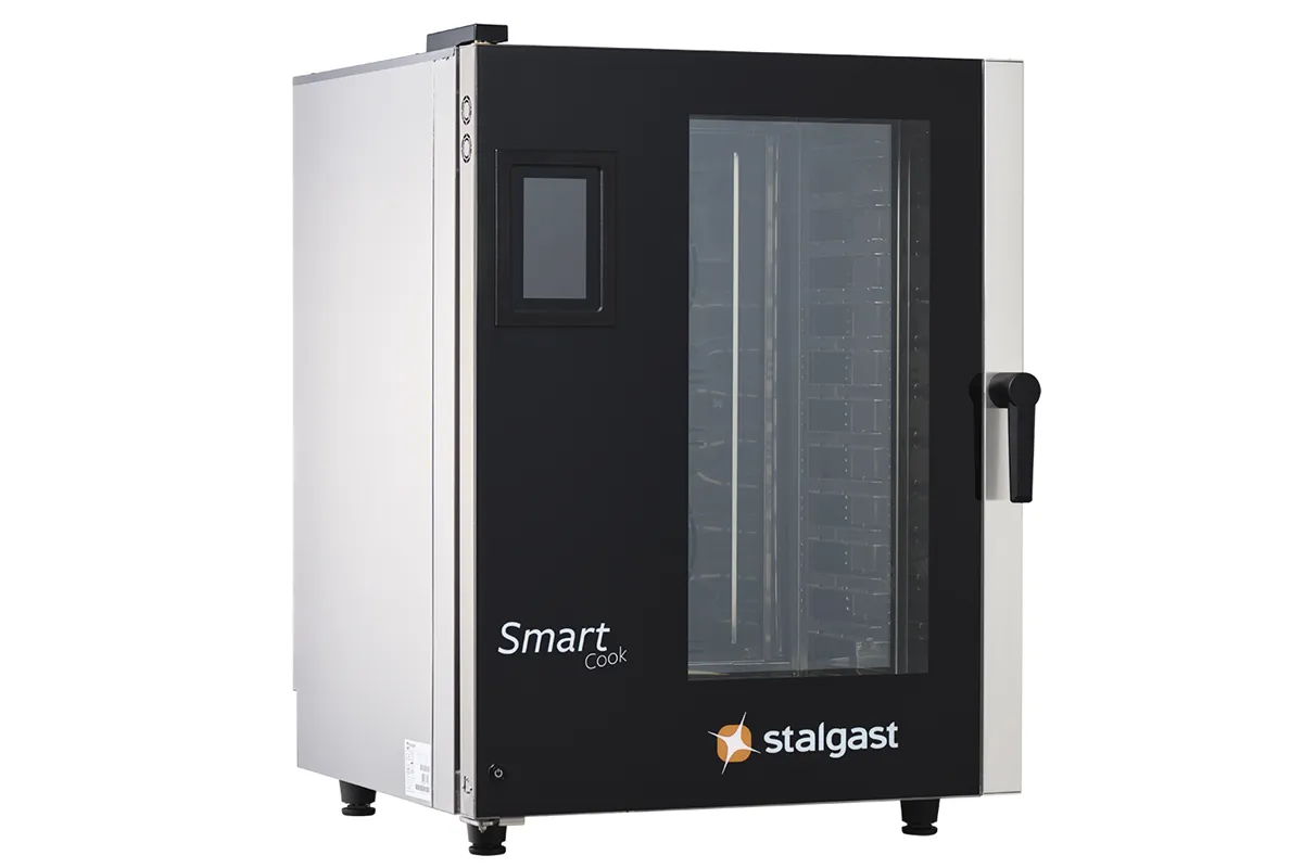 Piec konwekcyjno-parowy, STALGAST SmartCook, dotykowy, gazowy, 11xGN1/1, P 20 kW Stalgast 9100052