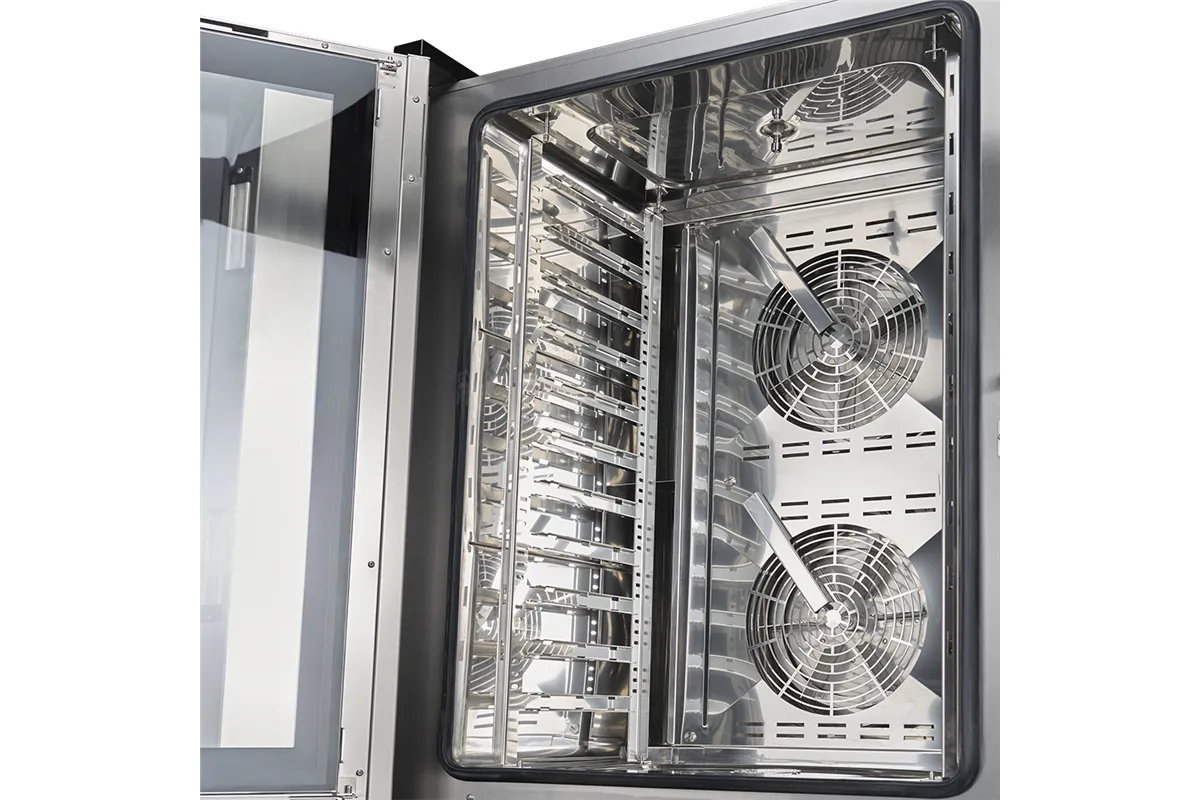 Piec konwekcyjno-parowy, STALGAST SmartCook, dotykowy, gazowy, 11xGN1/1, P 20 kW Stalgast 9100052