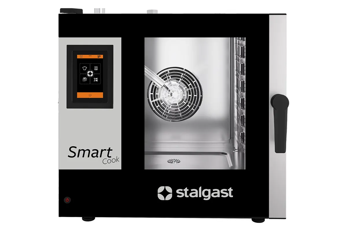 Piec konwekcyjno-parowy, STALGAST SmartCook, dotykowy, gazowy, 7xGN2/1, P 20 kW Stalgast 9100054