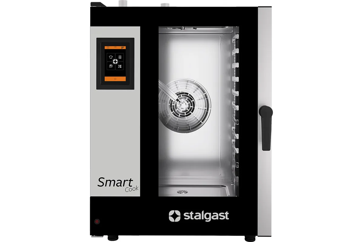 Piec konwekcyjno-parowy, STALGAST SmartCook, dotykowy, gazowy, 11xGN2/1, P 28 kW Stalgast 9100056