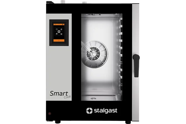 Piec konwekcyjno-parowy, STALGAST SmartCook, dotykowy, gazowy, 11xGN2/1, P 28 kW Stalgast 9100056