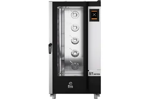 Piec konwekcyjno-parowy, Gastro-Big, dotykowy, 20xGN1/1, P 26.25 kW FM Industrial 9100566