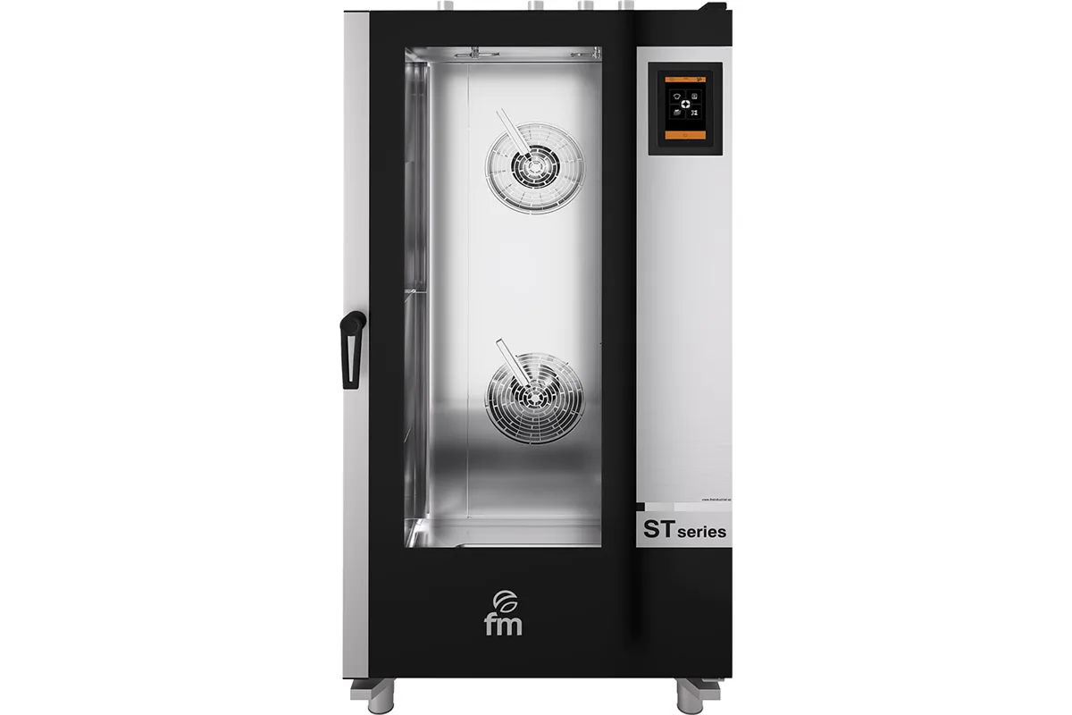 Piec konwekcyjno-parowy, gazowy, Gastro-Big, dotykowy, 20xGN1/1, P 38 kW FM Industrial 9100567