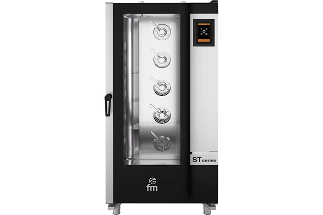 Piec konwekcyjno-parowy, Gastro-Big, dotykowy, 20xGN2/1, P 46.25 kW FM Industrial 9100572