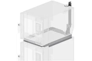 Zestaw do piętrowania 2-pieców, elektrycznych, Stalgast, GN 1/1 FM Industrial 9100586
