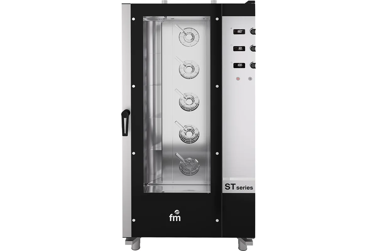Piec konwekcyjno-parowy, ST-Bakery-Big, elektroniczny, 16x600x400, P 26.25 kW FM Industrial 9120499