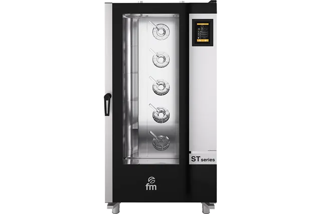 Piec konwekcyjno-parowy, ST-Bakery-Big, dotykowy, 16x600x400, P 26.25 kW FM Industrial 9120500