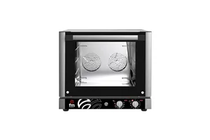Piec konwekcyjny z nawilżaniem, ShopCook, manualny, 4x430x340/4xGN 2/3, P 3.1 kW FM Industrial 912058