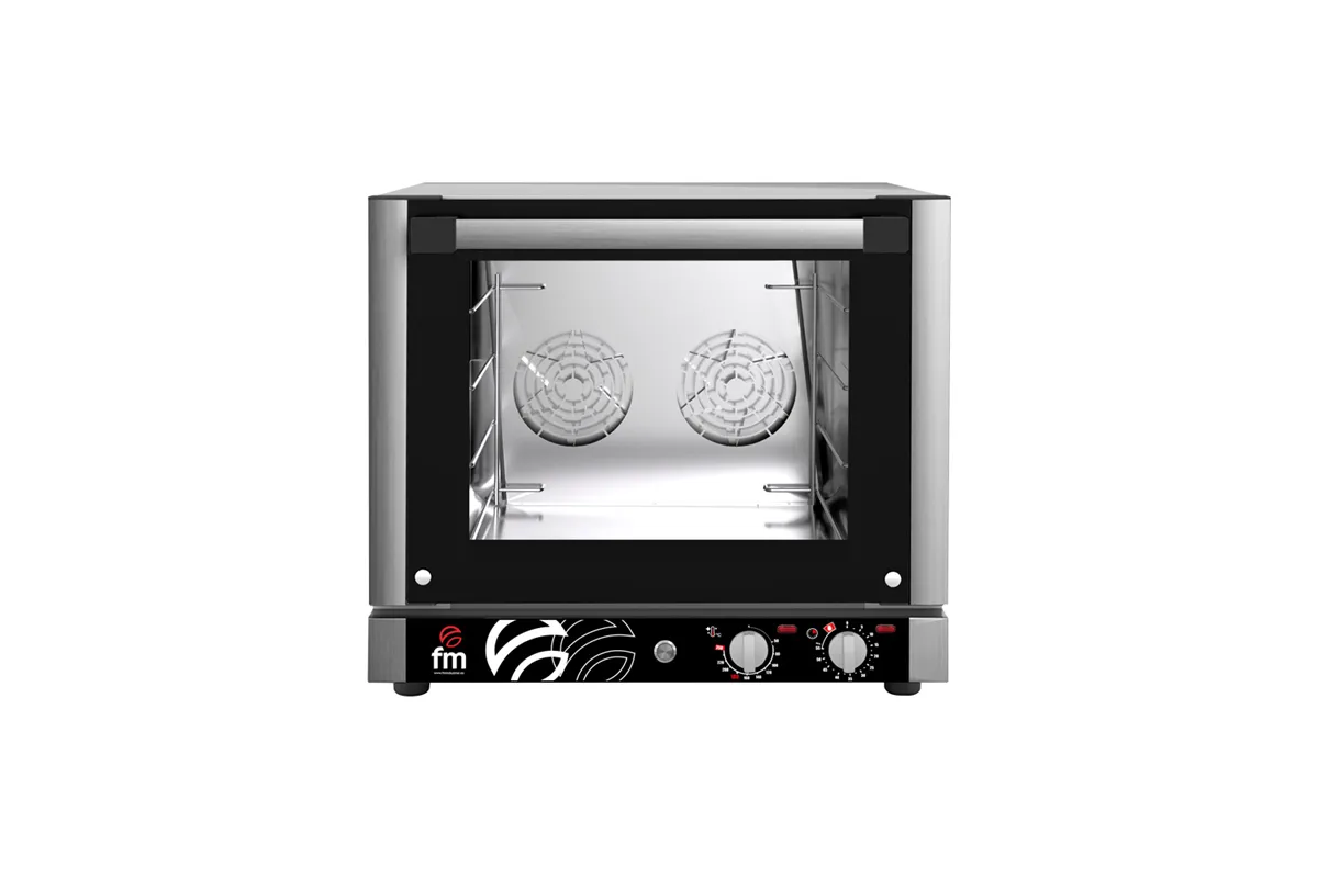 Piec konwekcyjny z nawilżaniem, ShopCook, manualny, 4x430x340/4xGN 2/3, P 3.1 kW FM Industrial 912058