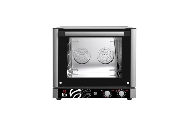 Piec konwekcyjny z nawilżaniem, ShopCook, manualny, 4x430x340/4xGN 2/3, P 3.1 kW FM Industrial 912058
