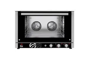 Piec konwekcyjny z nawilżaniem, ShopCook, manualny, 4x600x400/4xGN 1/1, P 6.3 kW Stalgast 912059