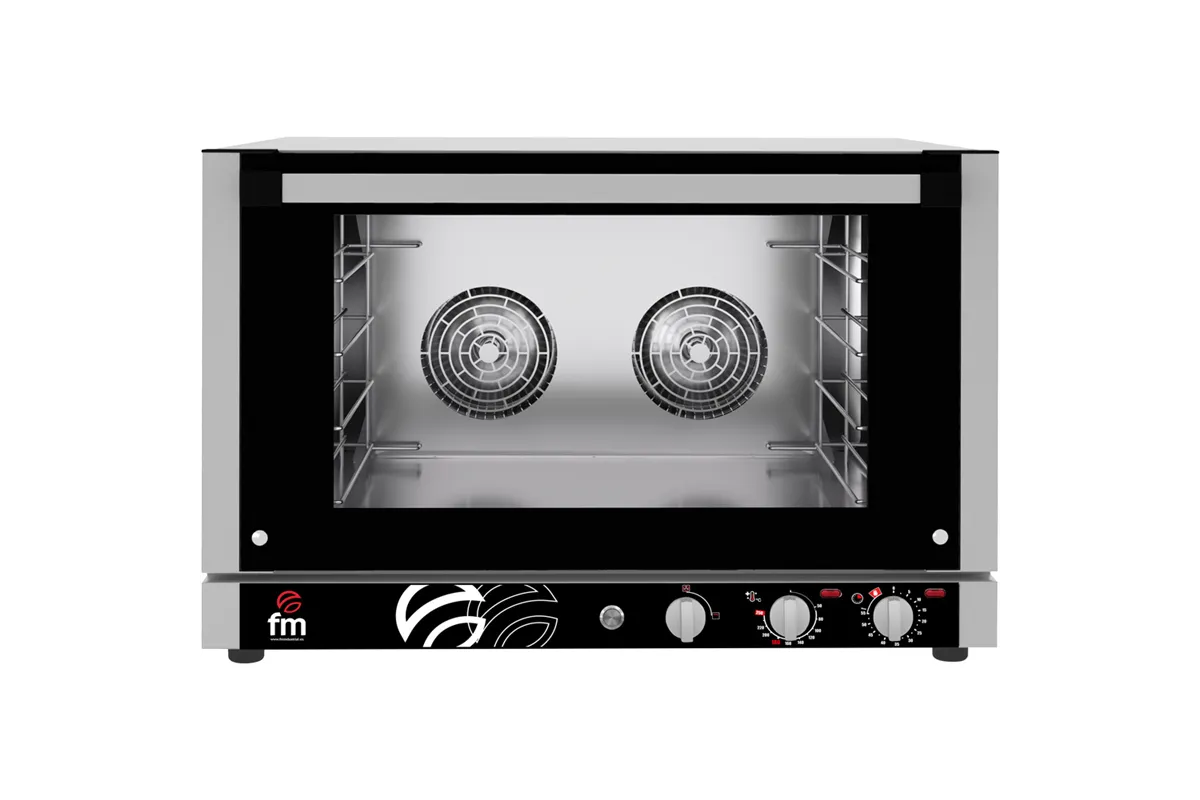 Piec konwekcyjny z nawilżaniem, ShopCook, manualny, 4x600x400/4xGN 1/1, P 6.3 kW Stalgast 912059