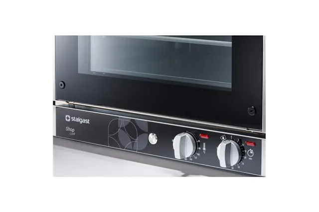 Piec konwekcyjny z nawilżaniem, ShopCook, manualny, 4x600x400/4xGN 1/1, P 6.3 kW Stalgast 912059