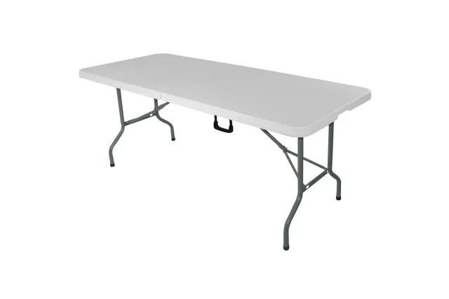 Stół cateringowy składany 1830x760x740 mm, nośność 300 kg, blat 45 mm, polietylen, Fiesta 950118