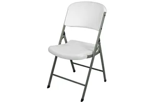 Krzesło cateringowe składane 110 kg, 475x530x870 mm, polietylen/stal, Fiesta 950121