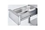 Stanowisko neutralne, nastawne, z szufladami, 1200 mm Stalgast 9700610
